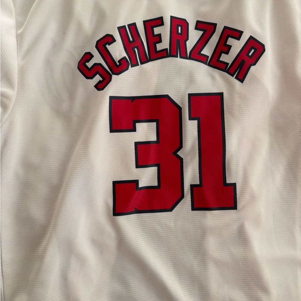 Nats Jersey Scherzer